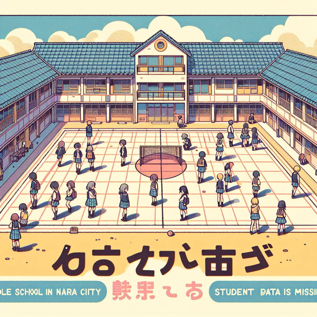 奈良市中学校、生徒手帳用写真データが所在不明。