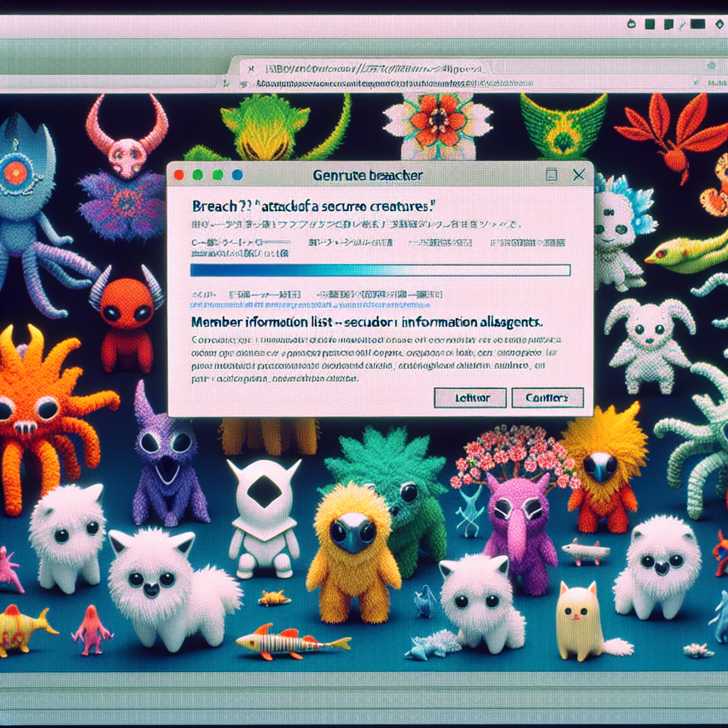 ポケモングッズサイトでPWリスト攻撃、会員情報改ざん。